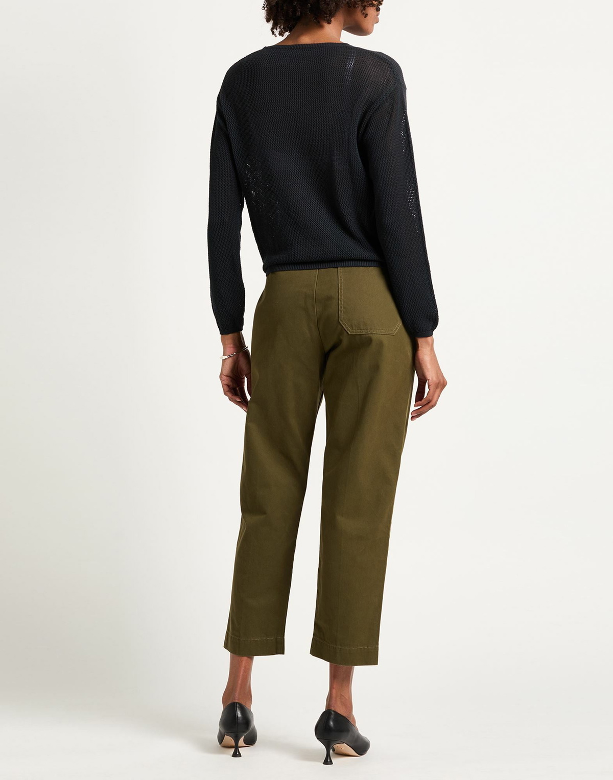 Crossley Womens Sweater in Black