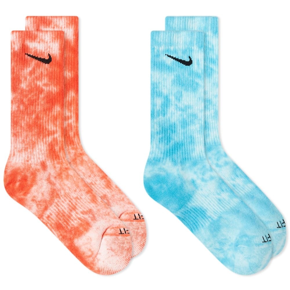 Photo: Nike Tiedye Sock - 2 Pack