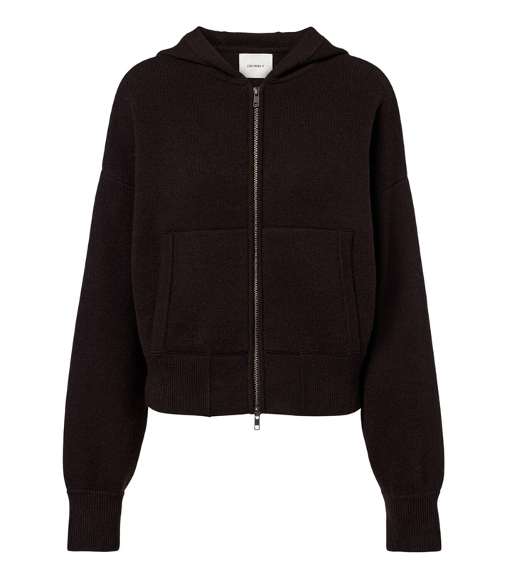Photo: Lisa Yang Lilia cashmere zipped cardigan