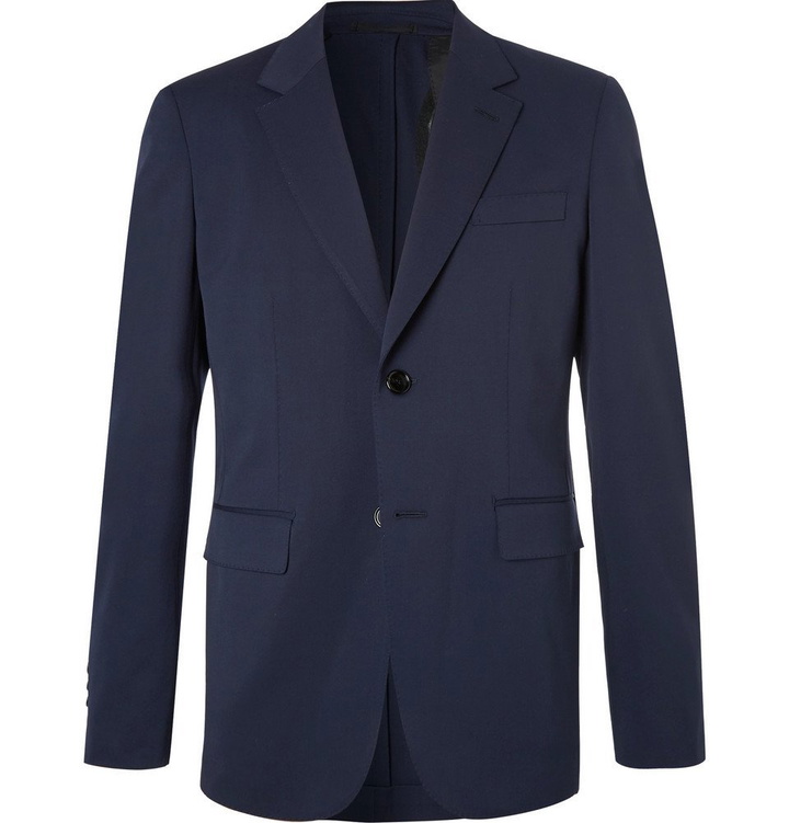 Photo: Berluti - Navy Stretch-Wool Twill Suit Jacket - Men - Navy