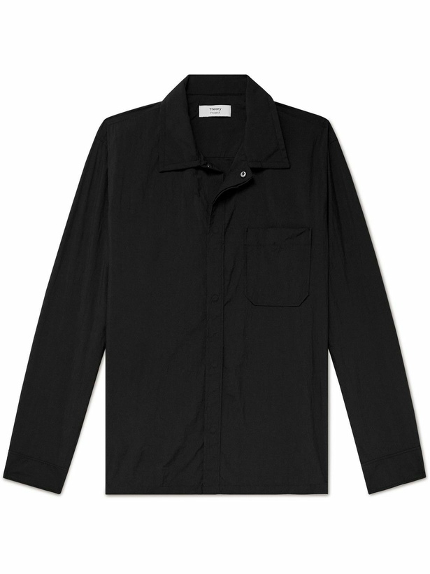 Photo: Theory - Lucas Ossendrijver Nylon Shirt - Black