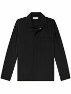 Theory - Lucas Ossendrijver Nylon Shirt - Black