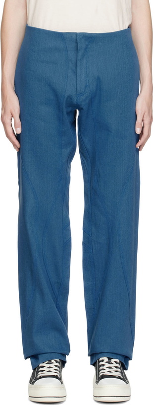 Photo: Mainline:RUS/Fr.CA/DE Blue Ruslan Jeans