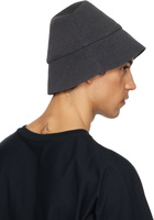 HOMME PLISSÉ ISSEY MIYAKE Gray Washi Bucket Hat
