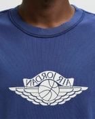 Jordan RARE AIR WSH 85 SS CREW Blue Mens Shortsleefe