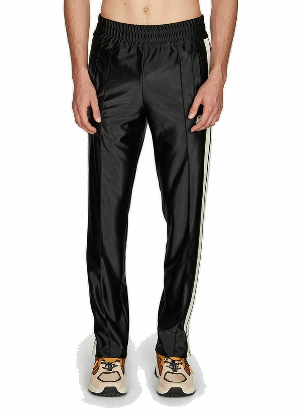 Photo: Shiny Track Pants in Black