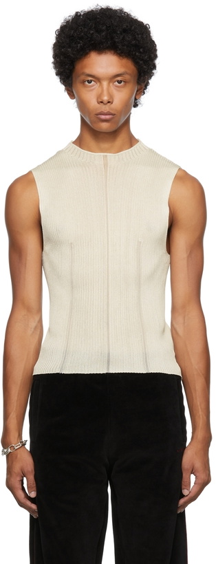 Photo: Dion Lee Float Frame Tank Top