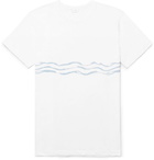 Onia - Printed Cotton-Blend Jersey T-Shirt - Men - White