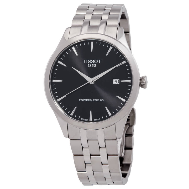 Photo: Tissot Classic Dream Automatic Black Dial Mens Watch T1584071105100