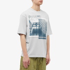 Air Jordan Men's x Union T-Shirt in Grey Fog/Photon Dust/Stadium Green