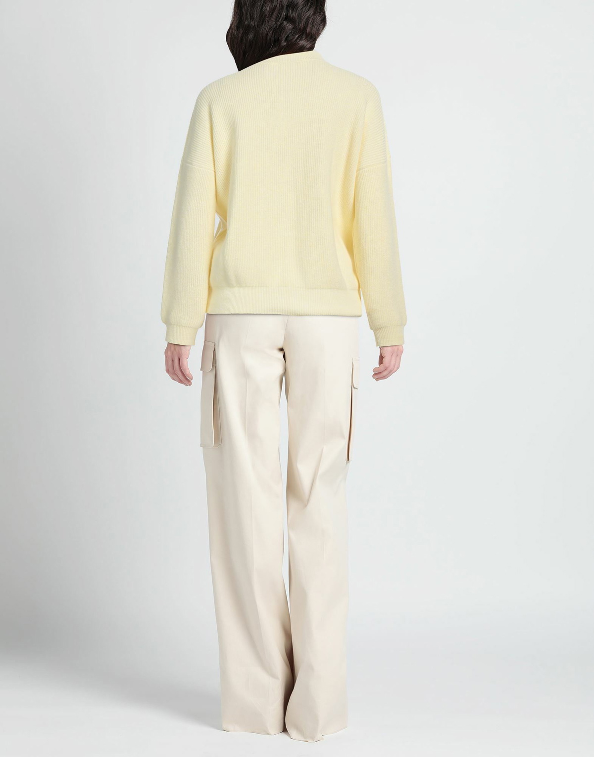 Peserico Womens Turtleneck Pastel in Yellow