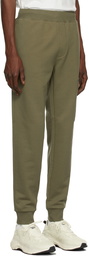 C.P. Company Khaki Diagonal Raised Lounge Pants