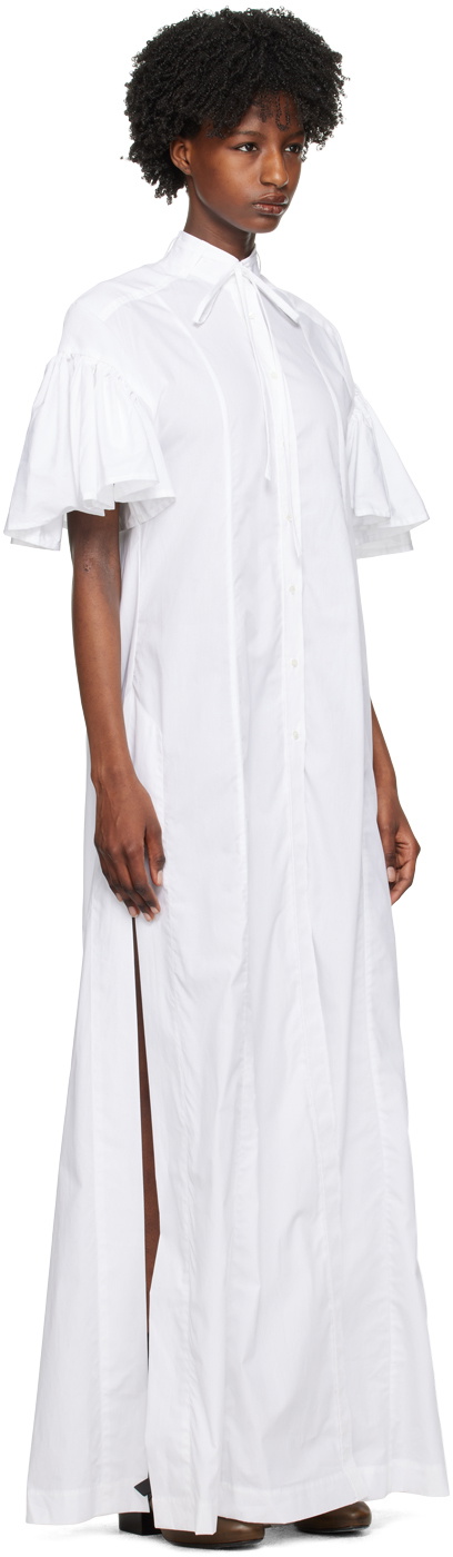 S.S.Daley White Buttoned Maxi Dress