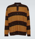 Bode Embellished wool polo sweater