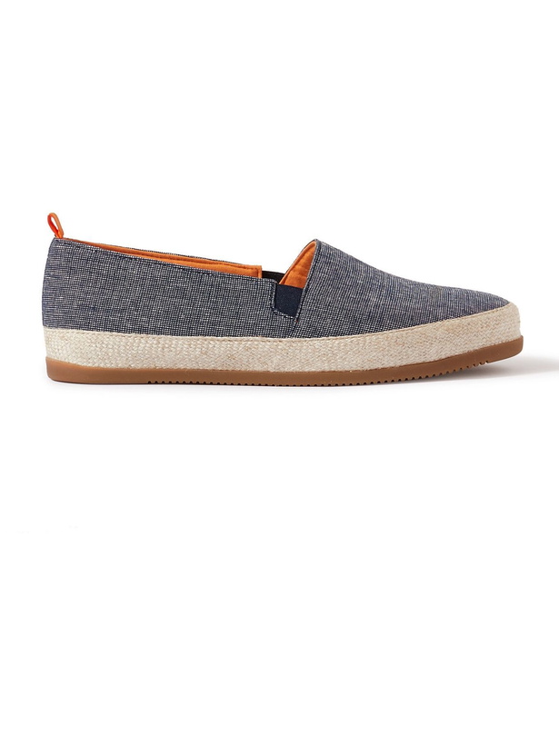 Photo: MULO - Linen Espadrilles - Blue