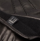Dunhill - Cashmere-Lined Leather Gloves - Black