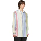 Beams Plus Multicolor Stripe Poplin Shirt