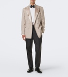 Brunello Cucinelli Silk tuxedo pants