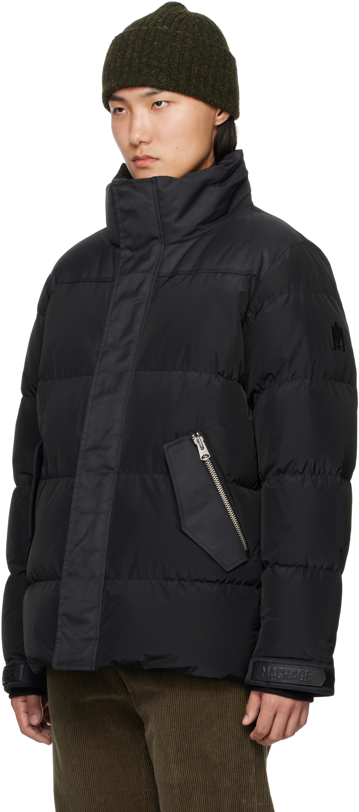 MACKAGE Black Riley Classic Down Jacket Mackage
