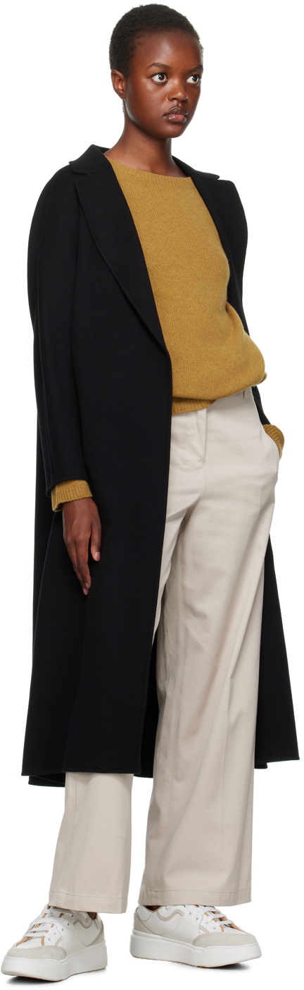 S Max Mara Black Esturia Coat S Max Mara