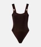 Oséree Lumière ring-detail swimsuit