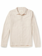 Folk - Cotton-Blend Twill Shirt - Neutrals