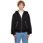 Dries Van Noten Black Zip Hoodie