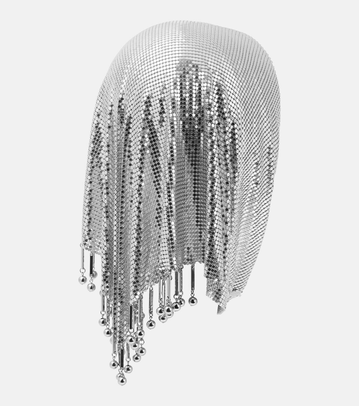 スカーフ RABANNE Woman Neck scarf Silver 19EBB0018MET004 P040 Silver chainmail Scarf | Rabanne