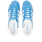 Adidas Men's Gazelle 85 Sneakers in Bluebird/White/Gold