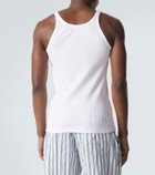 Dolce&Gabbana Ribbed-knit cotton tank top