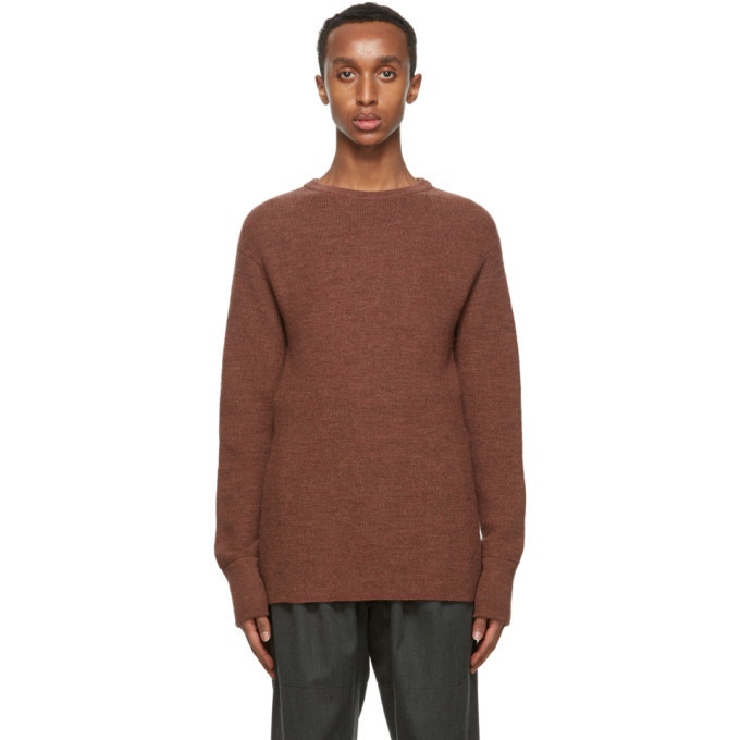 Photo: Lemaire Red Sport Loden Military Sweater