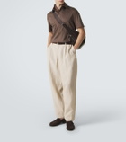 Giorgio Armani Logo cotton polo shirt