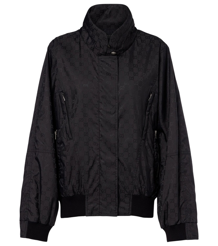 Photo: Gucci GG cotton-trimmed jacket