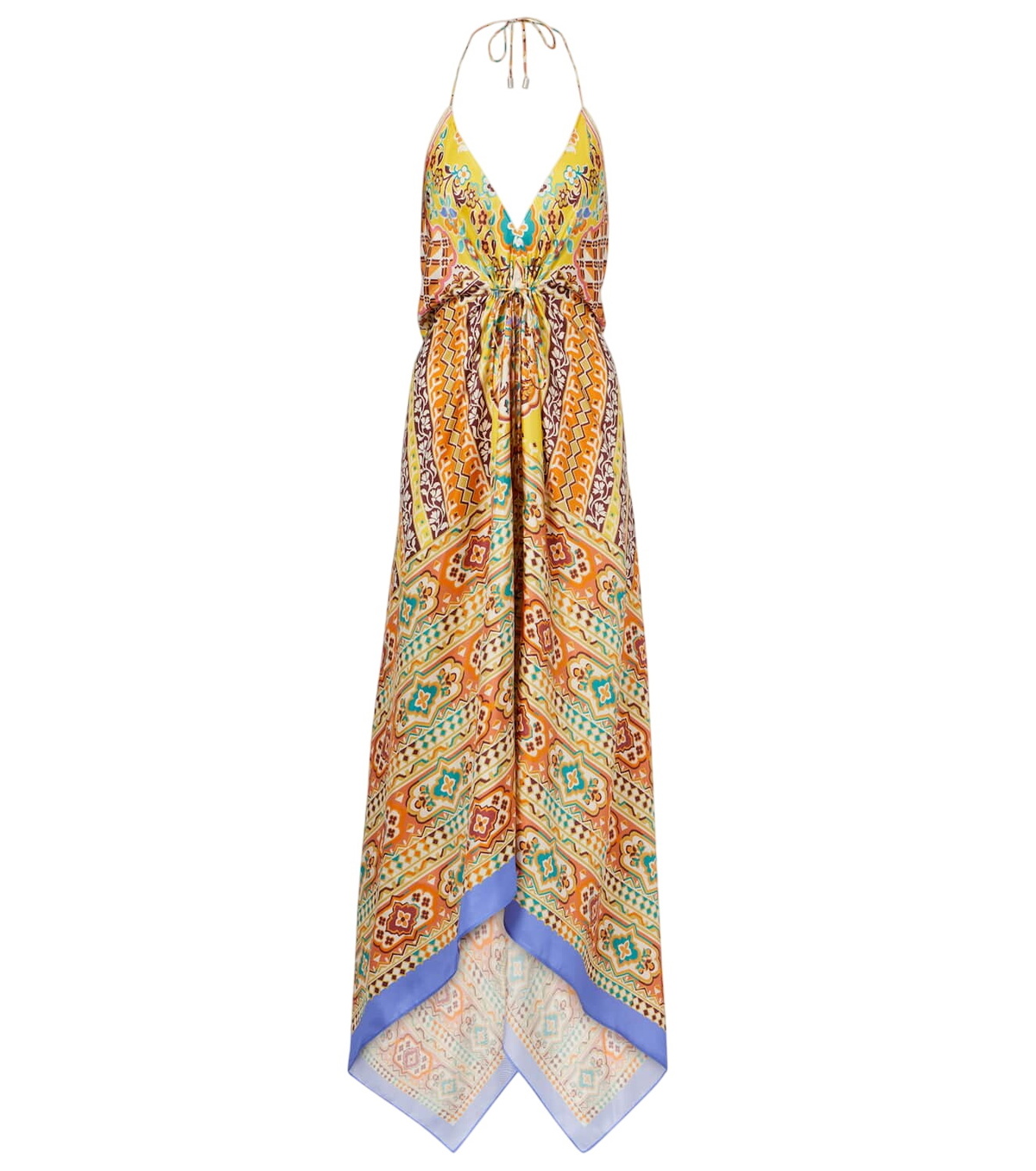 Etro Jersey and fil coupé jacquard maxi dress Etro