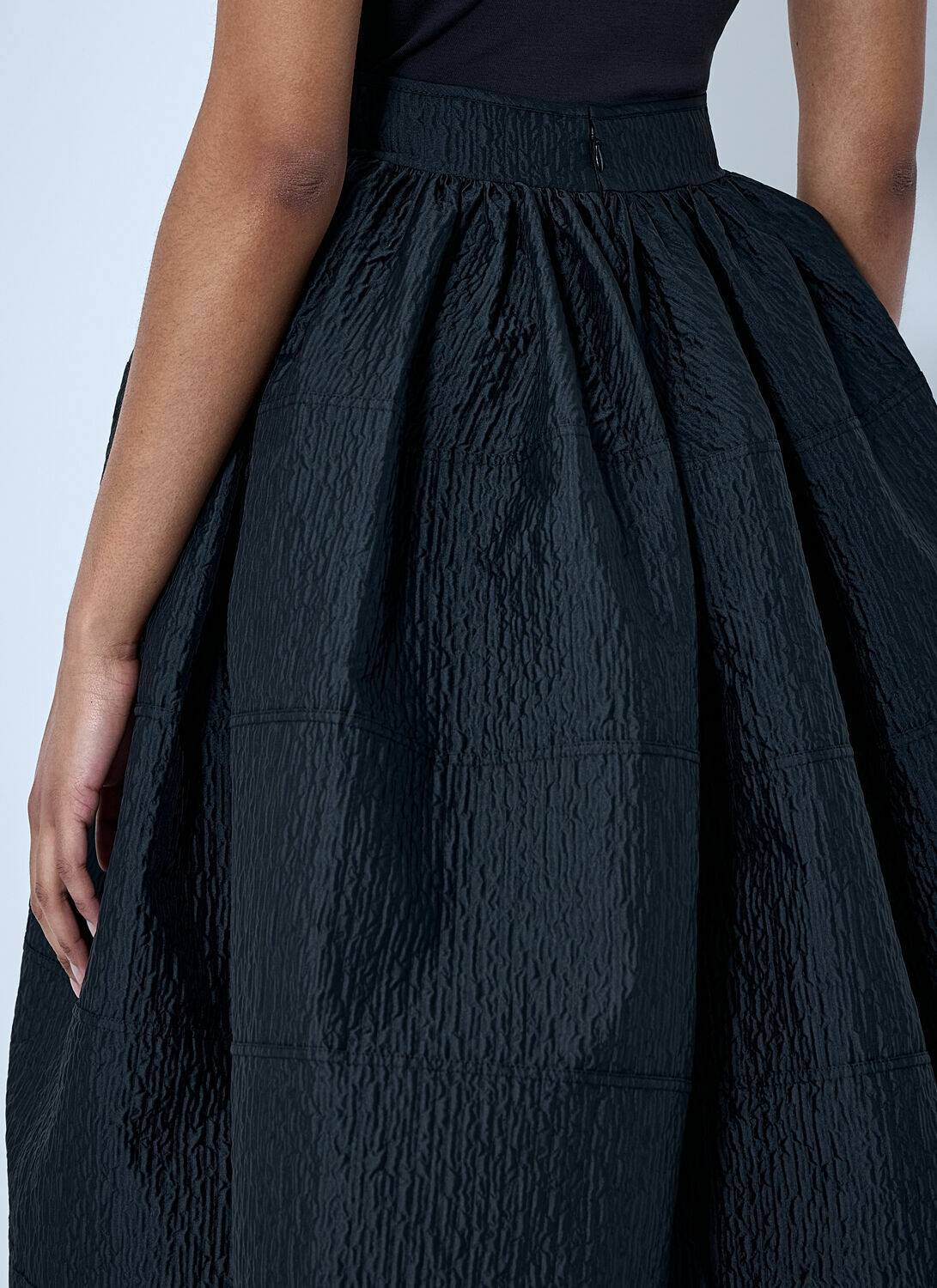 Cecilie Bahnsen CBdaphne Skirt Stria Matelasse