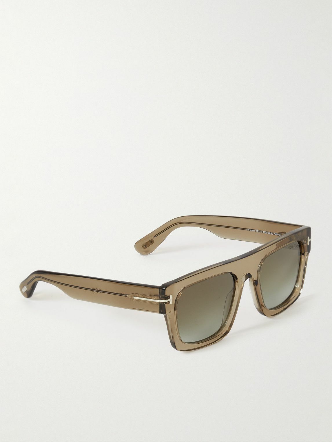 Tom Ford Fausto Square Frame Acetate Sunglasses Tom Ford