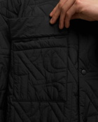 Represent Initial Quilted Overshirt Black - Mens - Overshirts