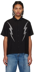 Double Rainbouu Black Electric Shirt