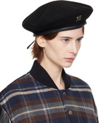 MISBHV Black Signature Wool Cap