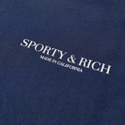 Sporty & Rich Men's California T-Shirt in Navy/White