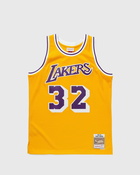 Mitchell & Ness Nba Swingman Jersey Los Angeles Lakers Home 1984 85 Magic Johnson #32 Yellow - Mens - Jerseys