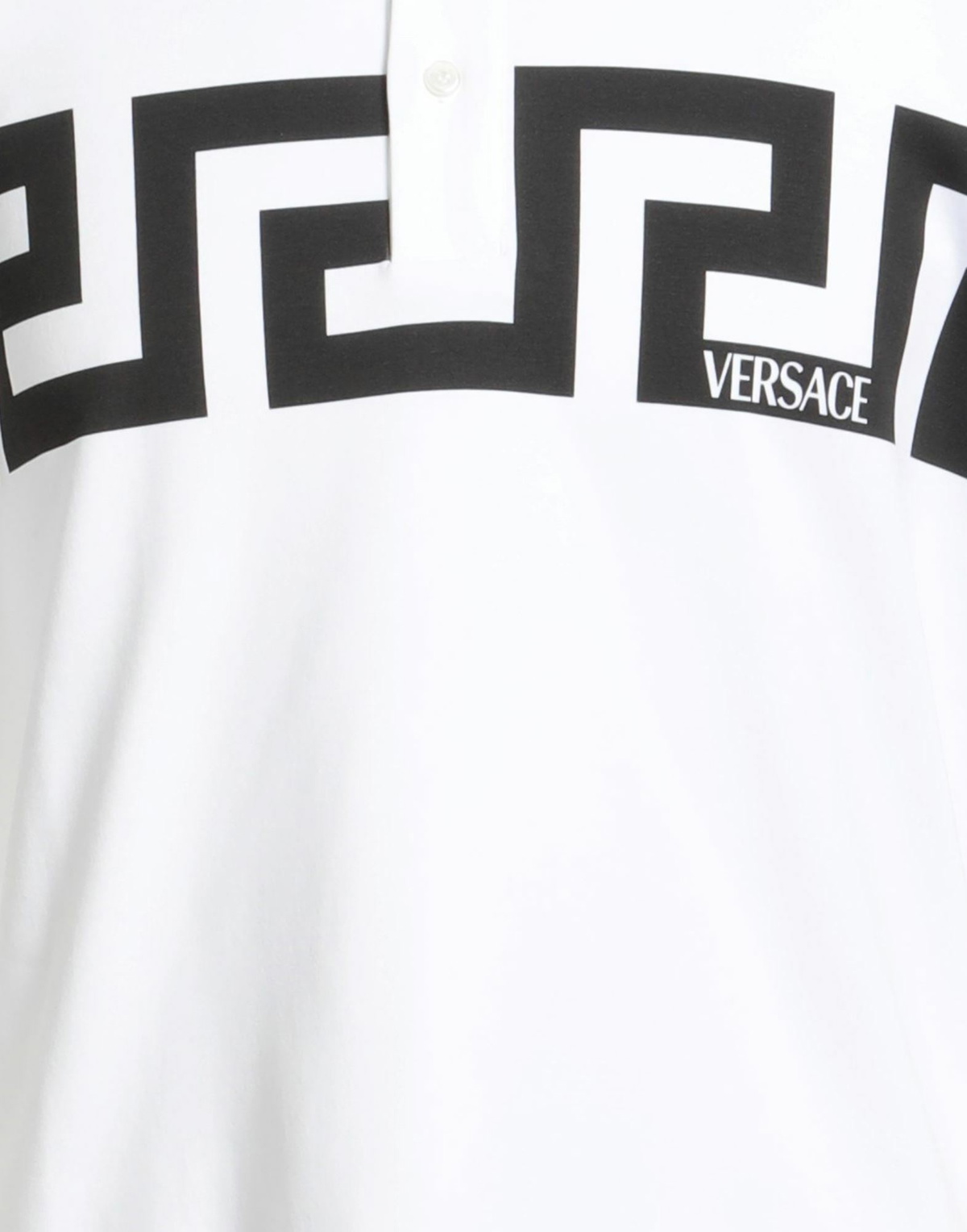 Versace Mens Polo shirt in White