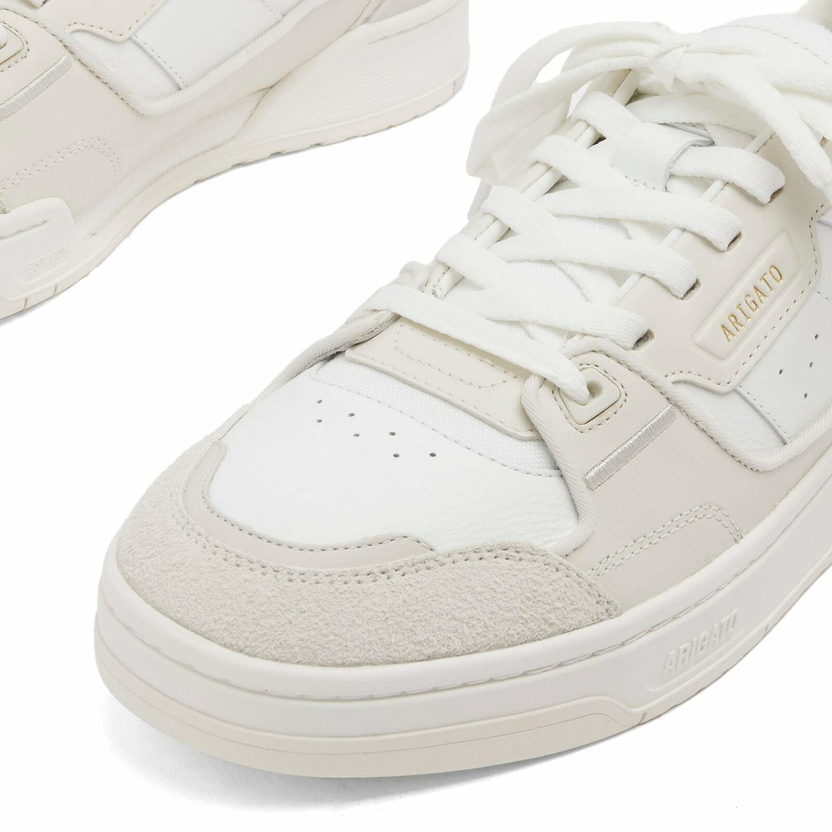 Axel Arigato Men's Clay Sneaker in Beige/White Axel Arigato
