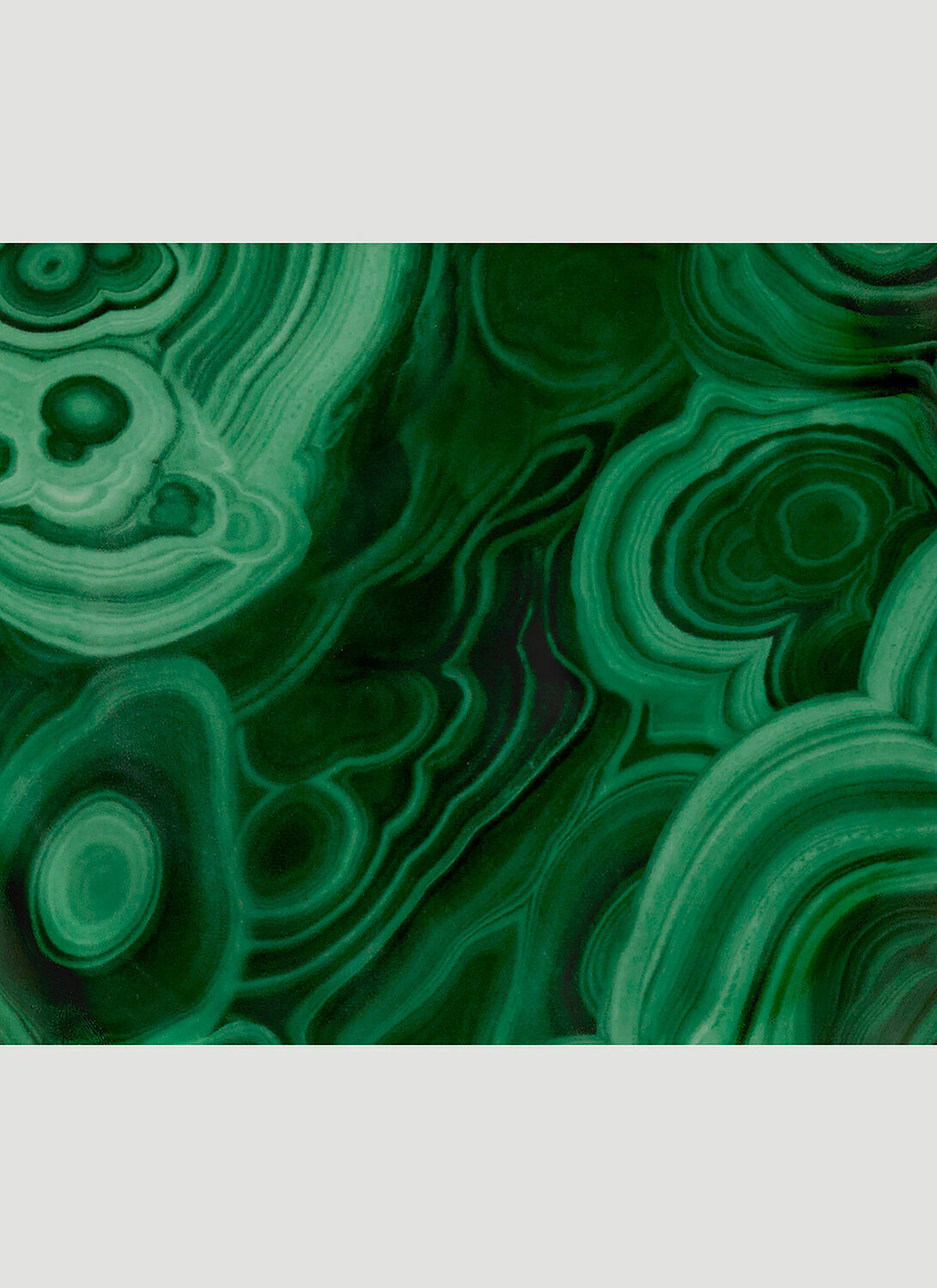 L'Objet Malachite Charger Plate