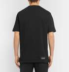 Neil Barrett - Printed Stretch-Cotton Jersey T-Shirt - Men - Black