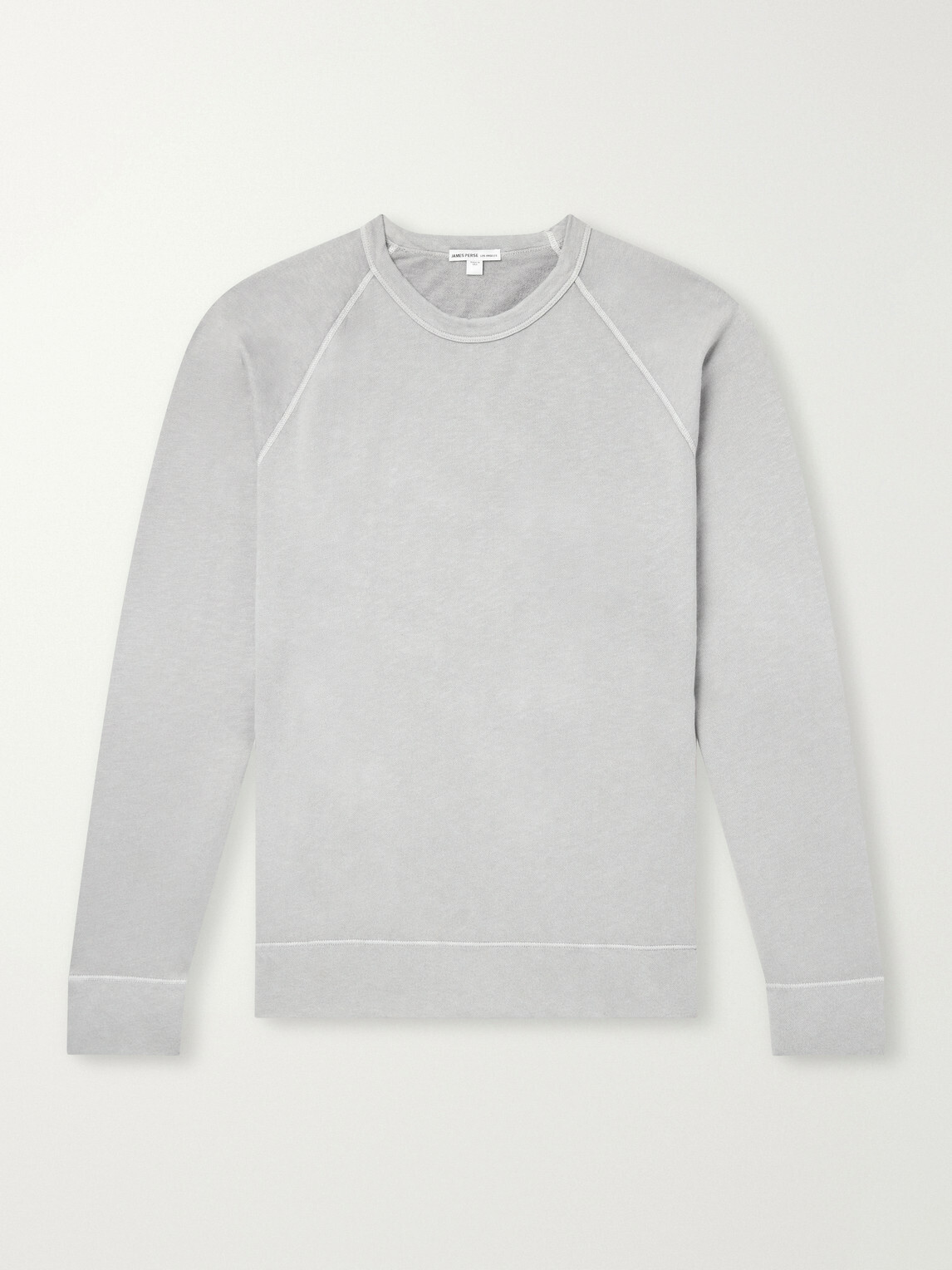 James Perse - Garment-Dyed Loopback Supima Cotton-Jersey Sweatshirt - Gray