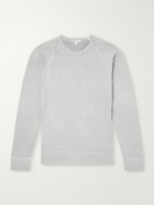 James Perse - Garment-Dyed Loopback Supima Cotton-Jersey Sweatshirt - Gray