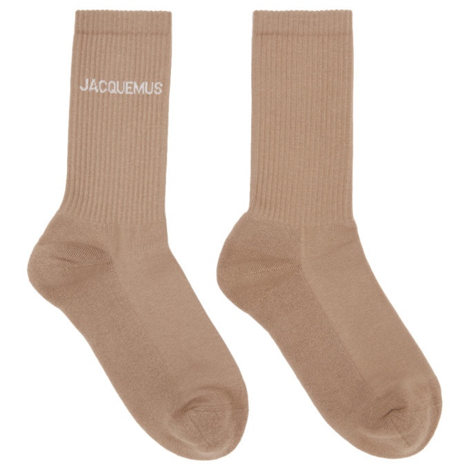 Photo: Jacquemus Beige Les Chaussettes Jacquemus Socks