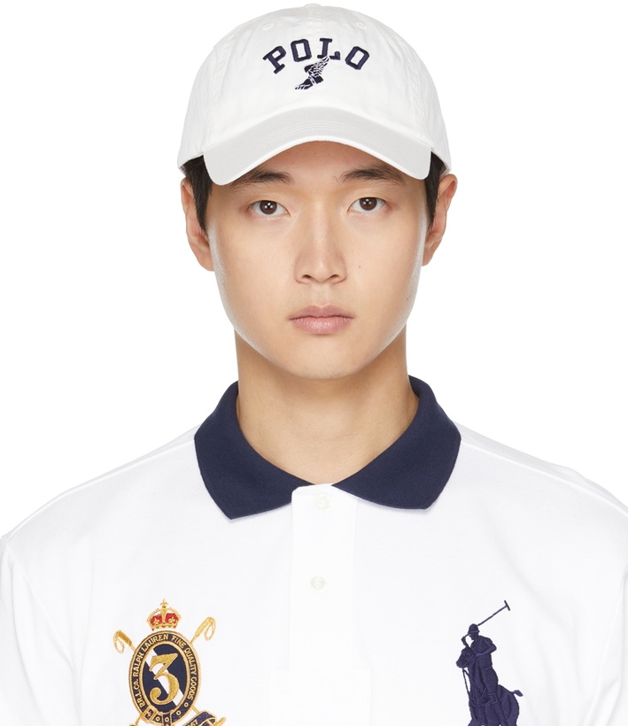 Photo: Polo Ralph Lauren White Logo Ball Cap