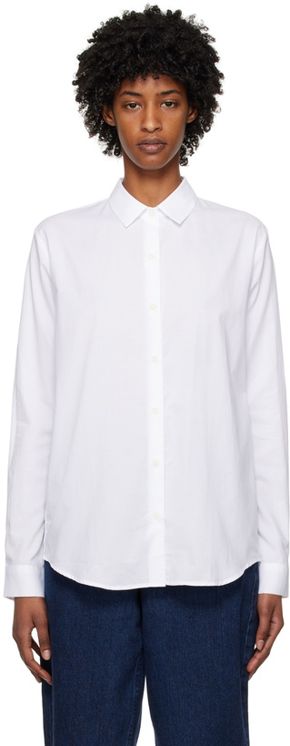 Photo: Sunspel White Relaxed Shirt